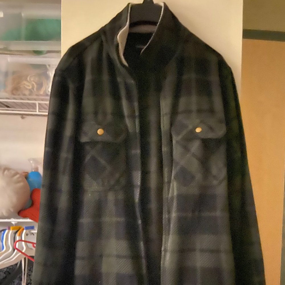 Green Plaid Jacket